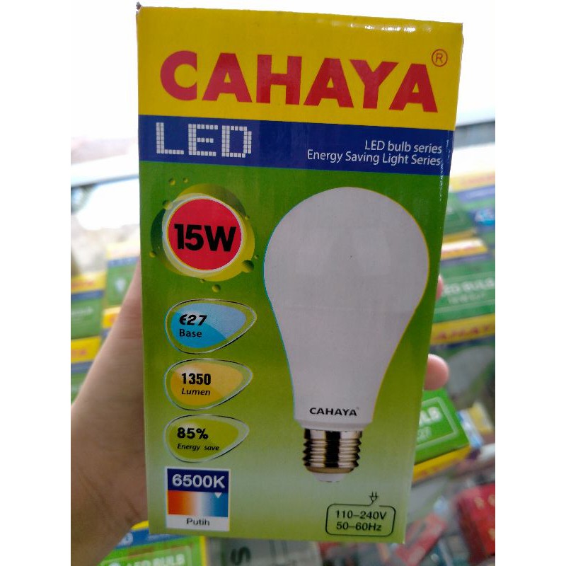LAMPU LED BULB CAHAYA 15WATT GARANSI RESMI 1 TAHUN