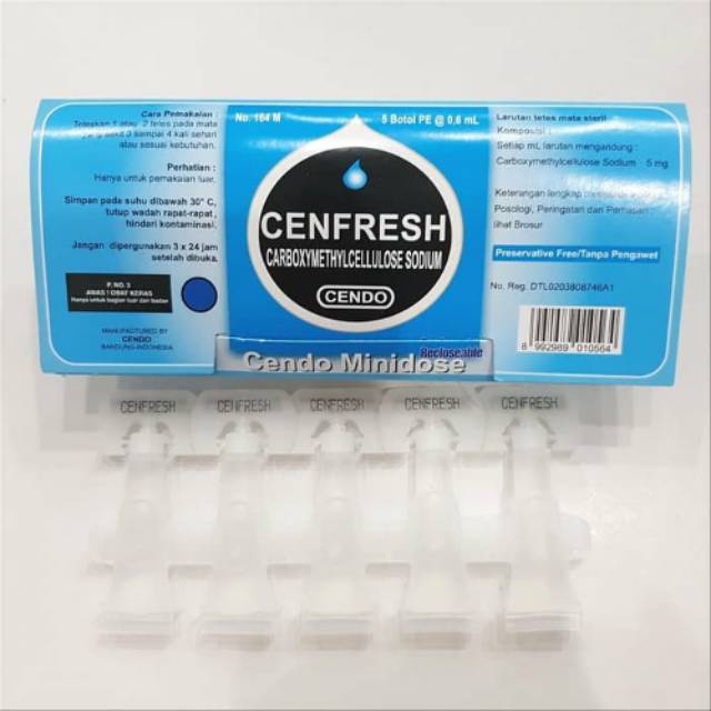 Cendo Cenfresh Eye Drop Minidose