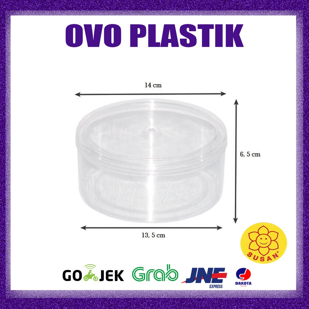 

Toples PS Bulat 605 (Harga untuk 1dus isi 12 toples) - Toples - Toples Kue Lebaran - By SUSAN