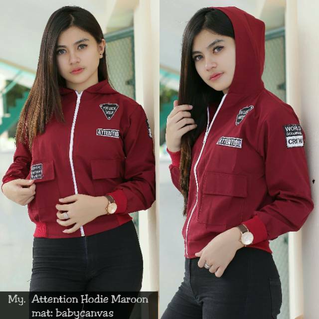 Myumiwshop attention jacket babycanvas jaket