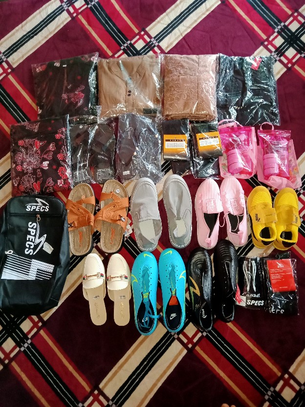 Batik Couple Gamis Batik Maura Sania Ruffle Ori Ndoro Jowi Dnt Size M L Xl All Size