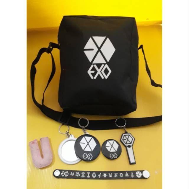 aLghifshop paketan tas selempang exo