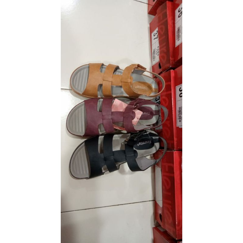 sepatu wanita sandal tali fleurette
