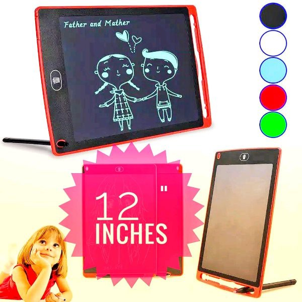 

PAPAN TULIS GAMBAR LCD WRITING BOARD BOOGIE TABLET HAPUS OTOMATIS 12 inch