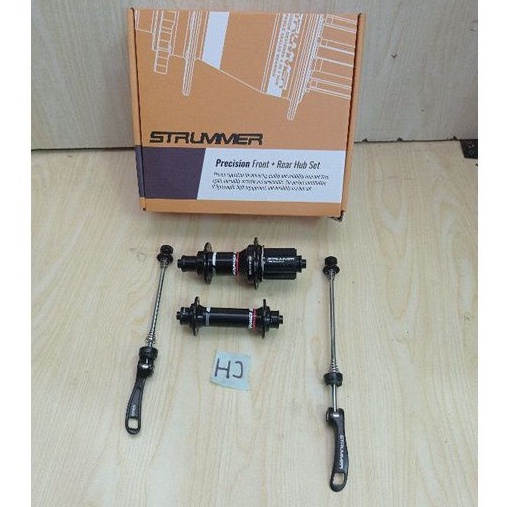 Hub Freehub Strummer HR10 20-24H Jangkrik HR 10 Roadbike sepeda balap ringan banget