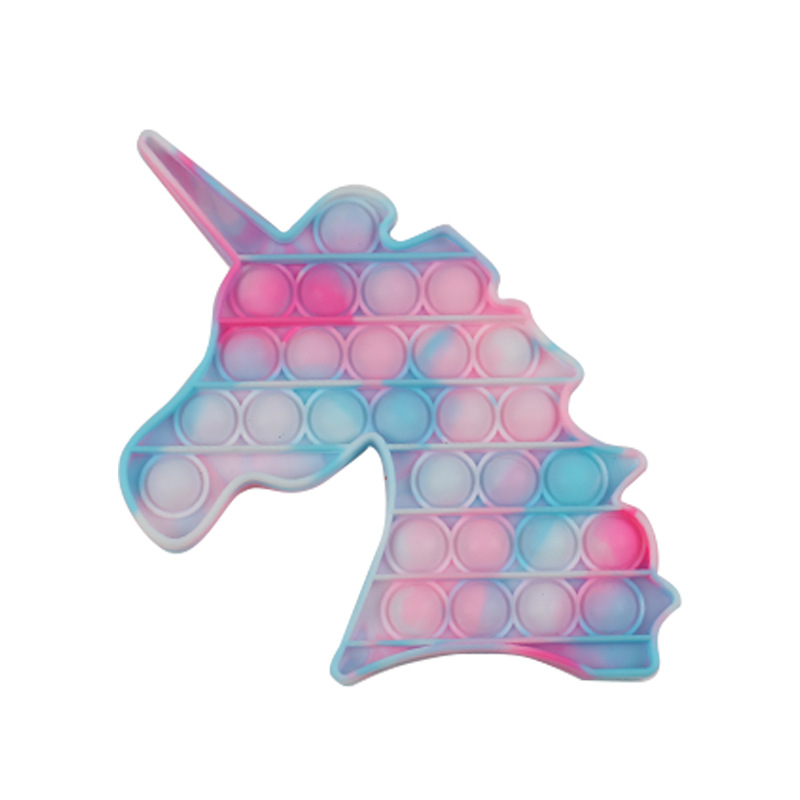 Jual Pop It Tie Dye Rainbow Unicorn 