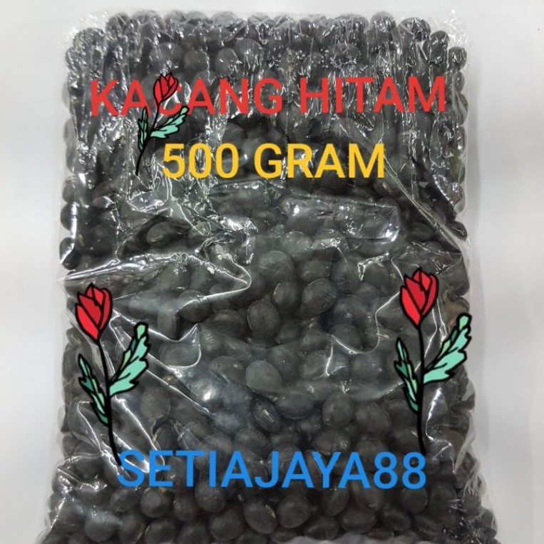 

KACANG HITAM/BLACK SOY BEANS 500 GRAM