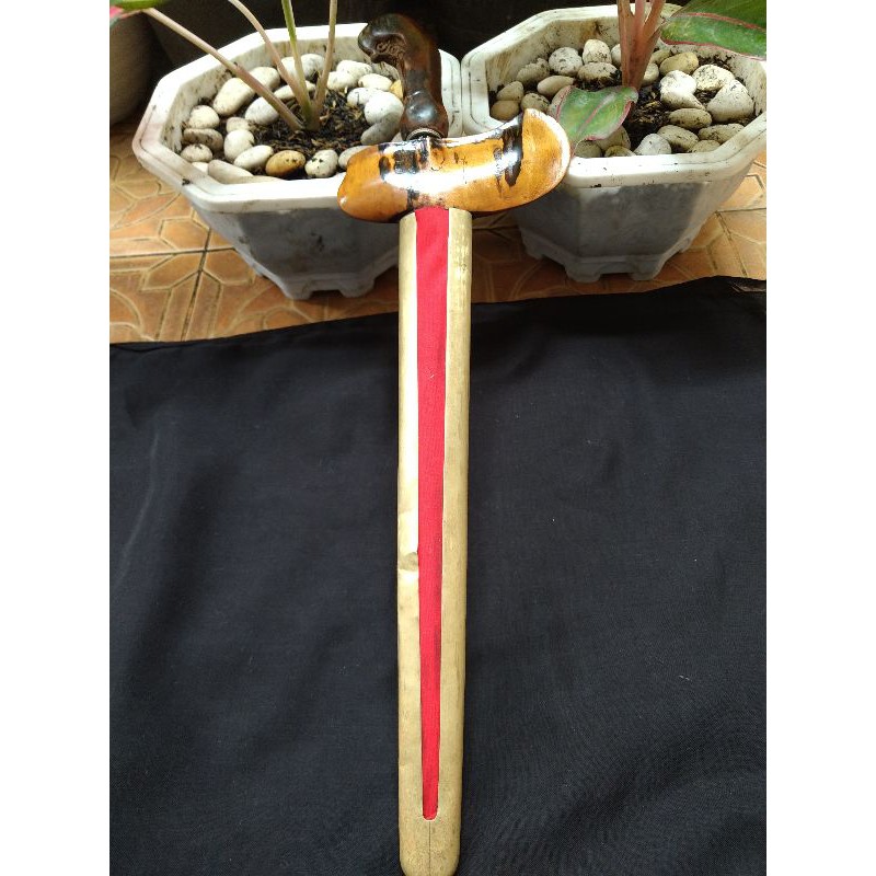 Keris Luk 3 Jangkung Mangkurat sepuh/kuno