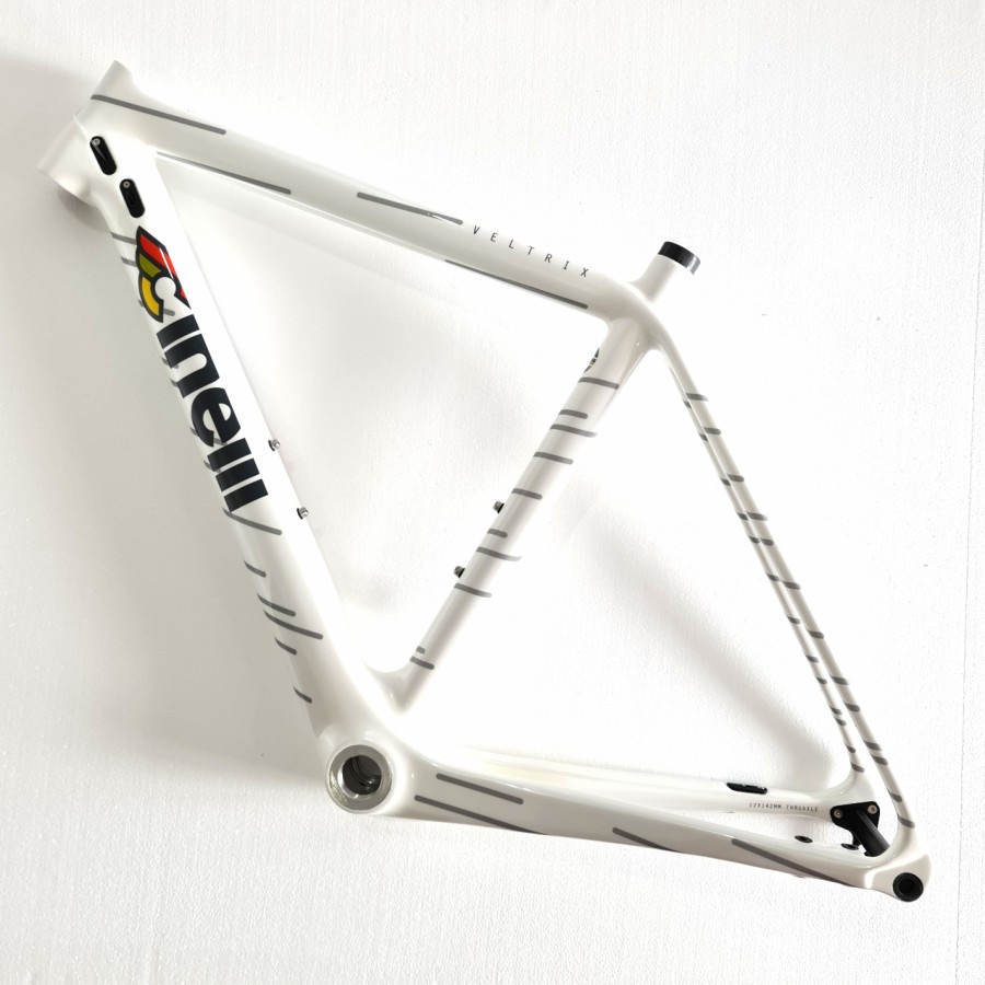 Frame Roadbike Cinelli Veltrix Disc Frameset White - S