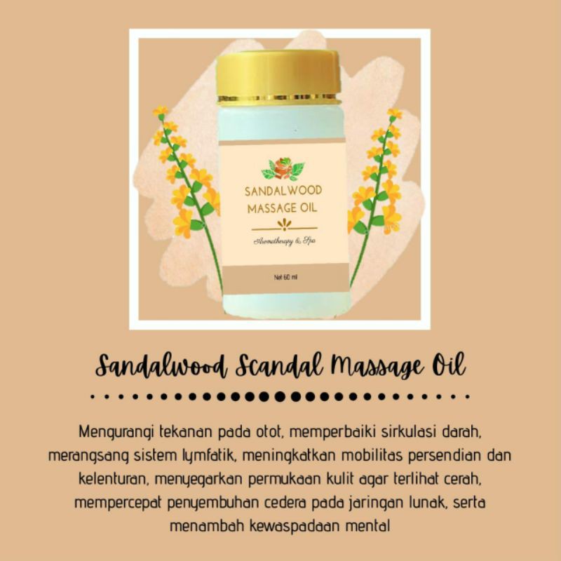 Massage Oil Spa Aromaterapi