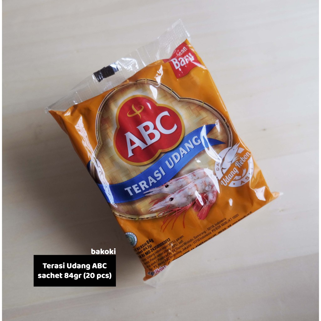 

Terasi Udang ABC (sachet kecil)