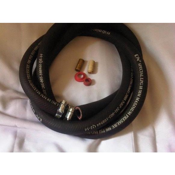 Selang Gas LPG 500 PSI Lapis 3 Kompor Tebal kuat anti Minyak Aman