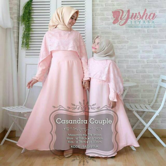 GAMIS SYARI ANNAJAH CAPUCCINO 900GR 110 140 ALLSIZE GAMIS SYARI BUSUI CADAR CREPE HQ POLOS MURAH I.