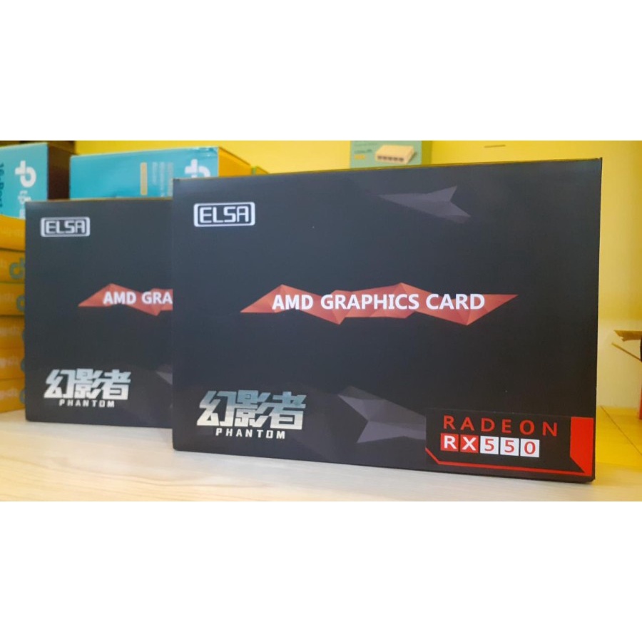 VGA CARD ELSA AMD RADEON RX550 4GB PHANTOM ORIGINAL