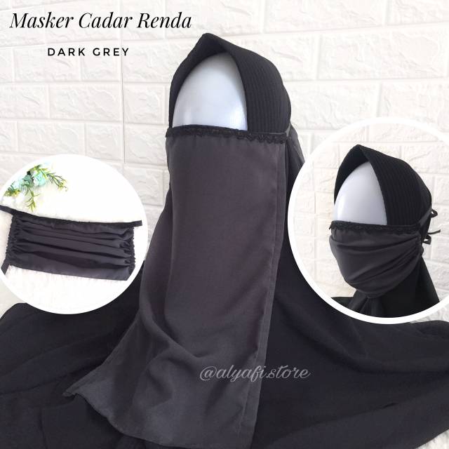 MASDAR Masker Cadar Renda