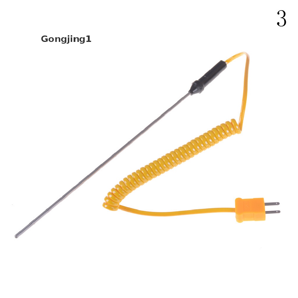 Gongjing1 Probe Sensor Temperatur Tipe K 100 / 150 / 200 / 500mm