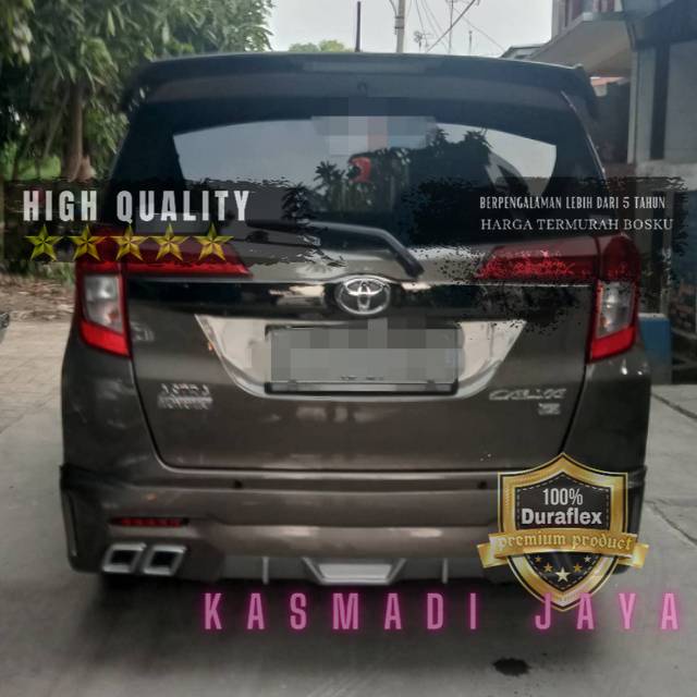 bodykit toyota calya Aksesoris Eksterior Mobil Bodykit Toyota calya BODIKIT bahan duraflex, presisi,