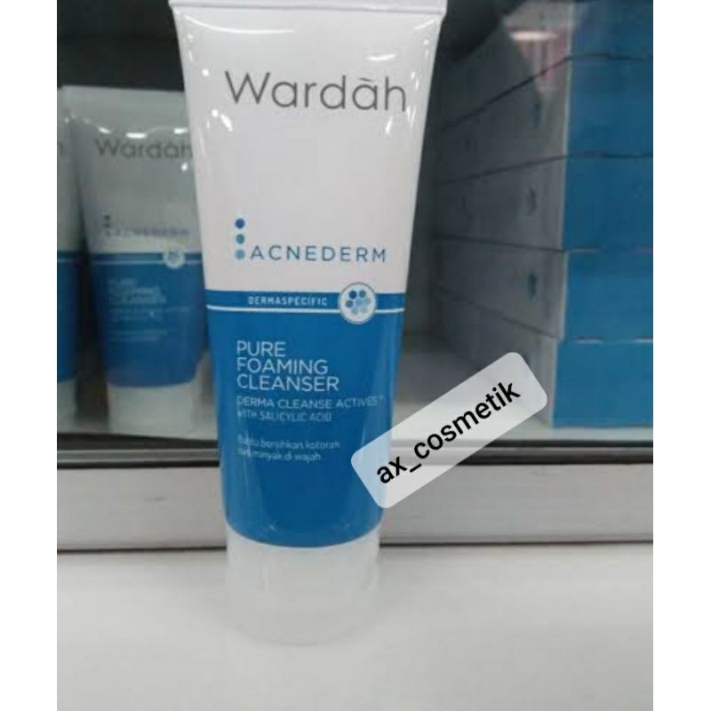 acnederm pure foaming cleanser