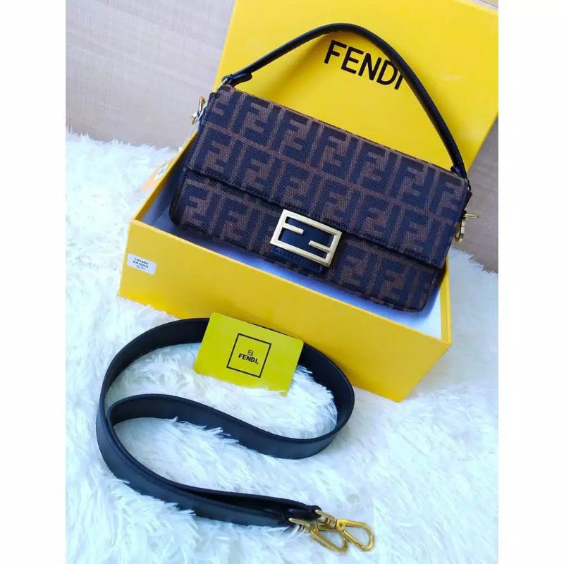 Tas Selempang Wanita Bag Import Tas Tangan Wanita Bahan Canvas Premium Branded Platinum Dengan Box F