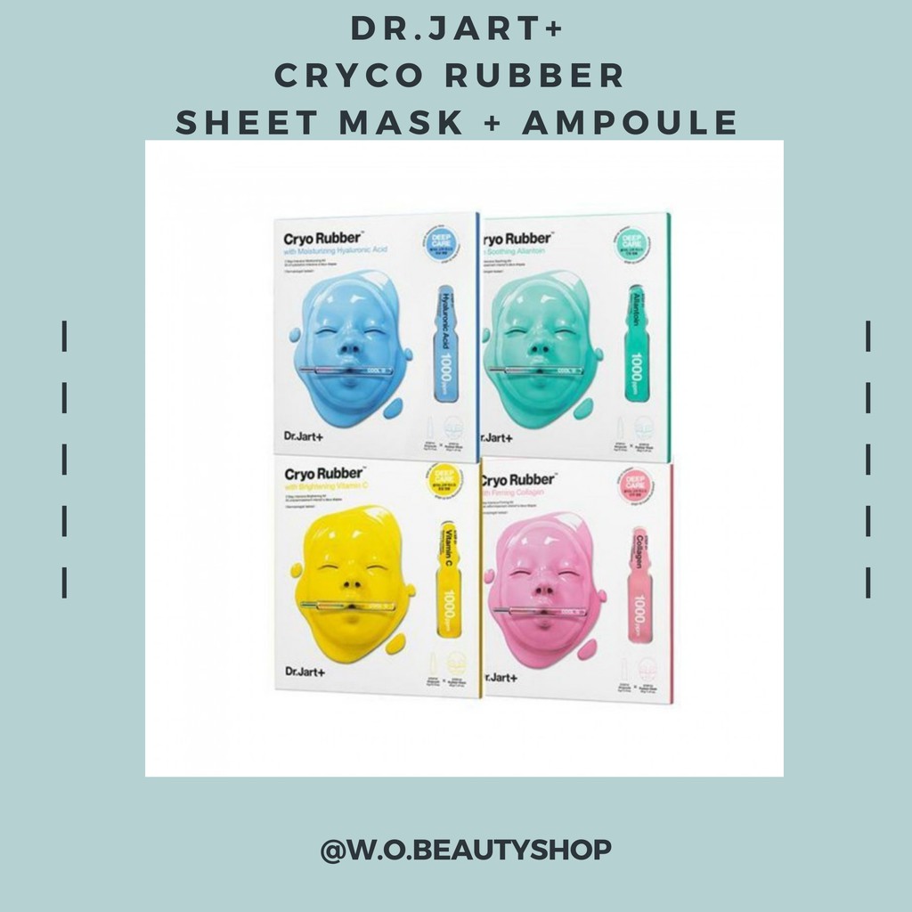 Dr.Jart+ Cryo Rubber Sheet Mask + Ampoule