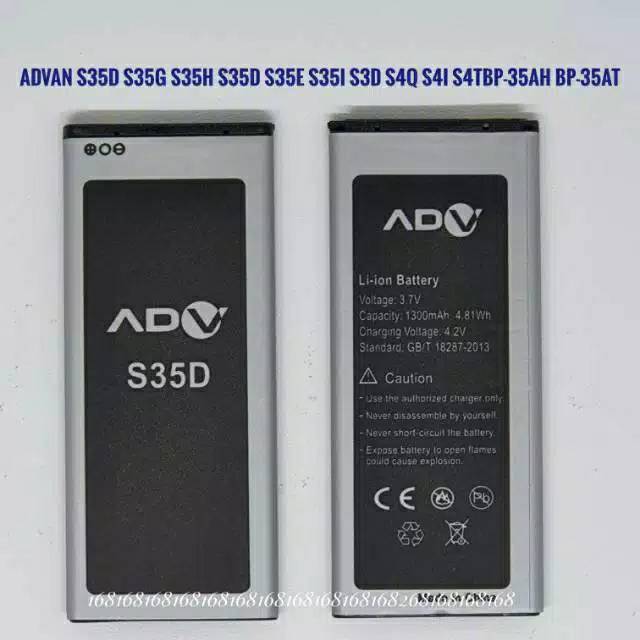 Baterai Batre Advan S35D S35G S35H S35D S35E S35i S3D S4Q S4i S4T BP-35AH BP-35AT Battery