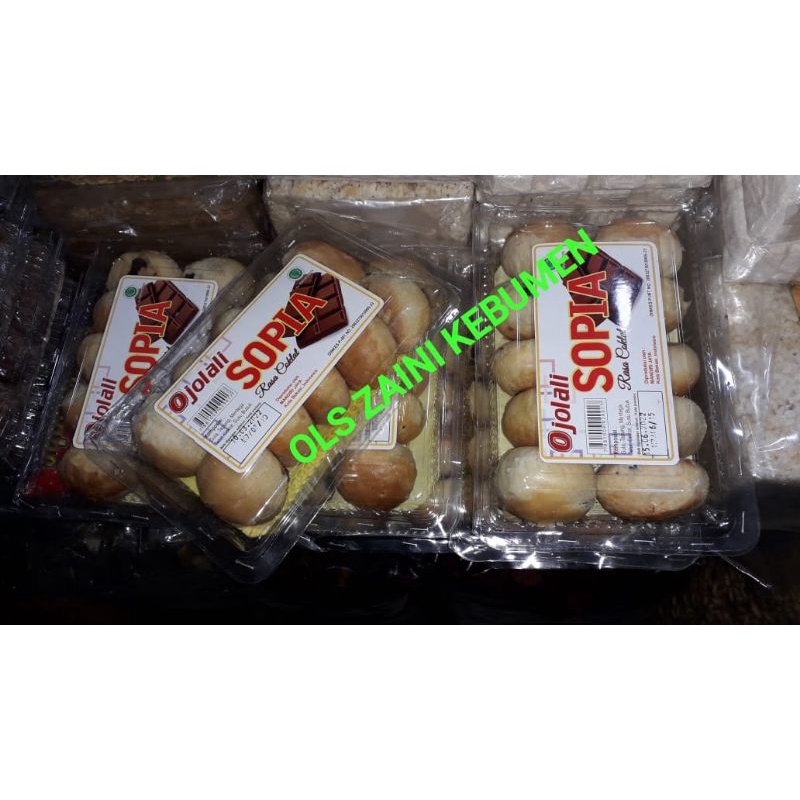 

Camilan ojolali Sopia rasa coklat isi 10 biji kwalitas terjamin
