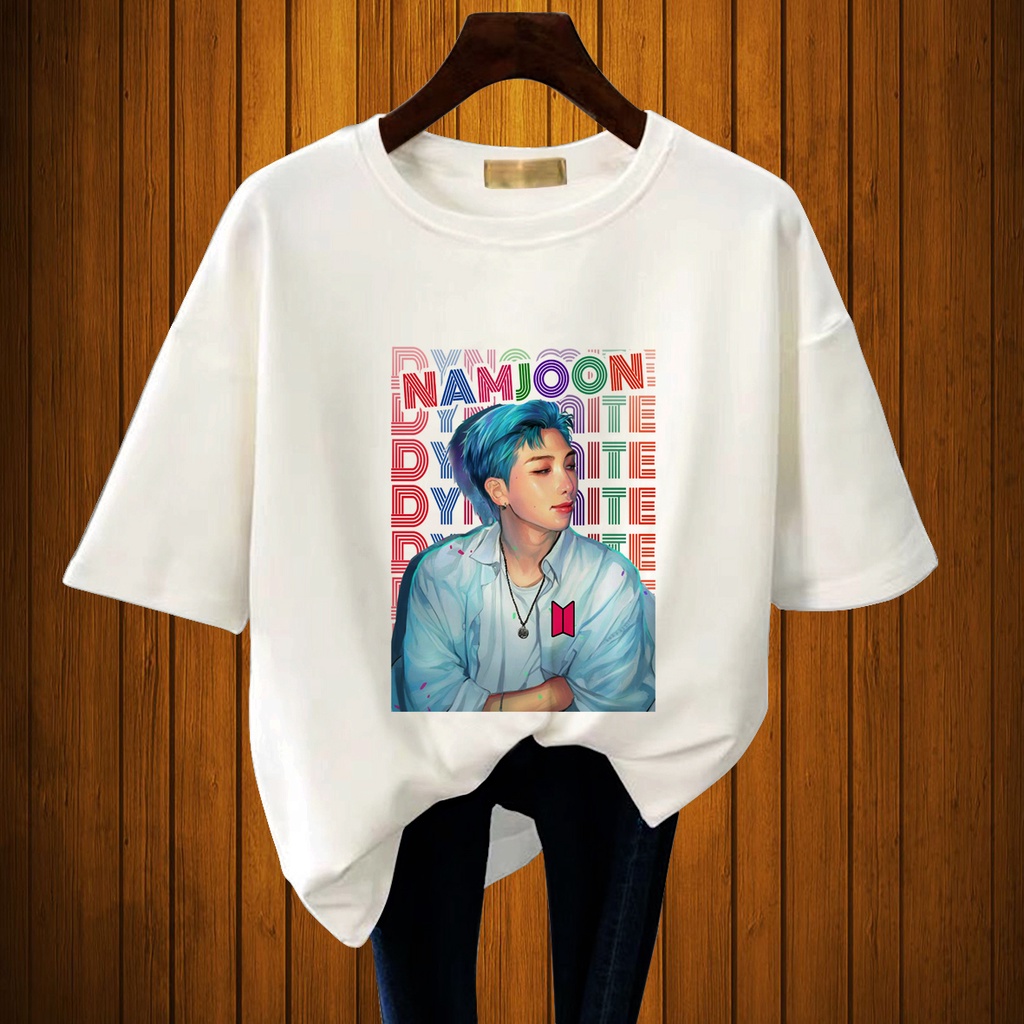 CALVIERO SHOP - BAJU KAOS ATASAN WANITA PRINT NAMJOONDYNA