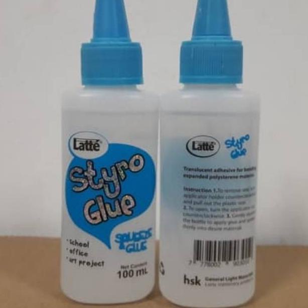 

[PRODUK GCGPD] Lem Latte Styro Glue / UHU / 100ml / Twist HWN