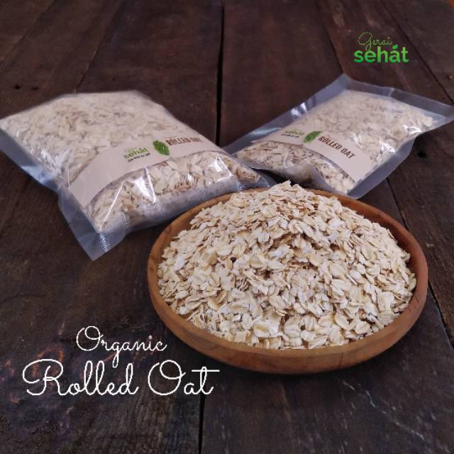 

Rolled Oat Organik 500 gr