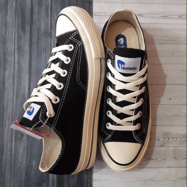 Ventela 70s black natural low