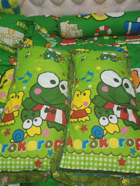 Sarung Bantal Cinta Karakter Ukuran 45x95 Cm
