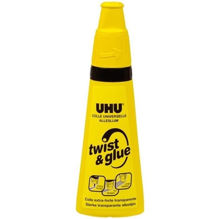

Lem UHU All Purpose Twist&Glue 90 ml Perekat Serbaguna-SHSNP