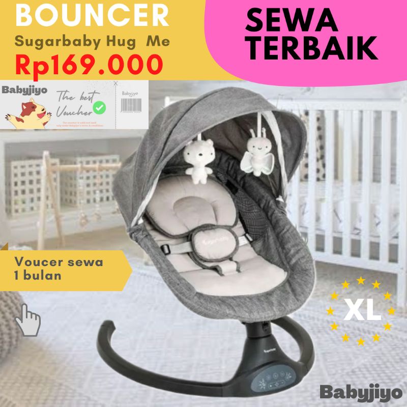 Bouncer baby swing Sugarbaby Hug Me (paket sewa terbaik)