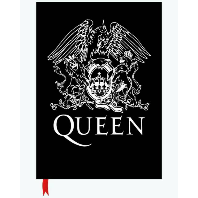 

sketch book polos keren logo rock metal - Buku Notes - Notebook - Book of Rock - Queen