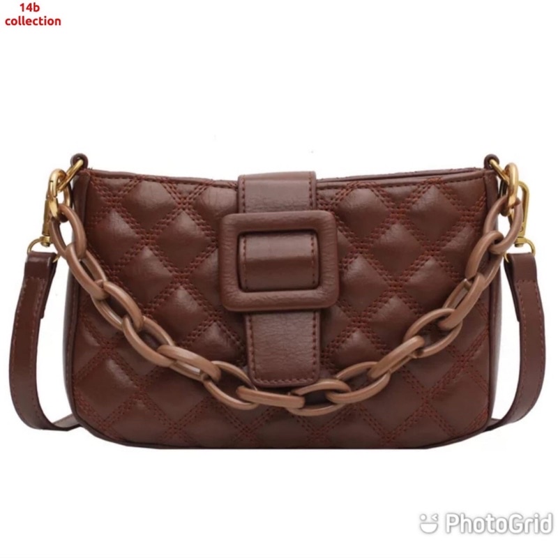 TAS SELEMPANG RANTAI MESSENGER FORMAL BISNIS WANITA KERJA KANTOR KULIAH HITS TRENDY