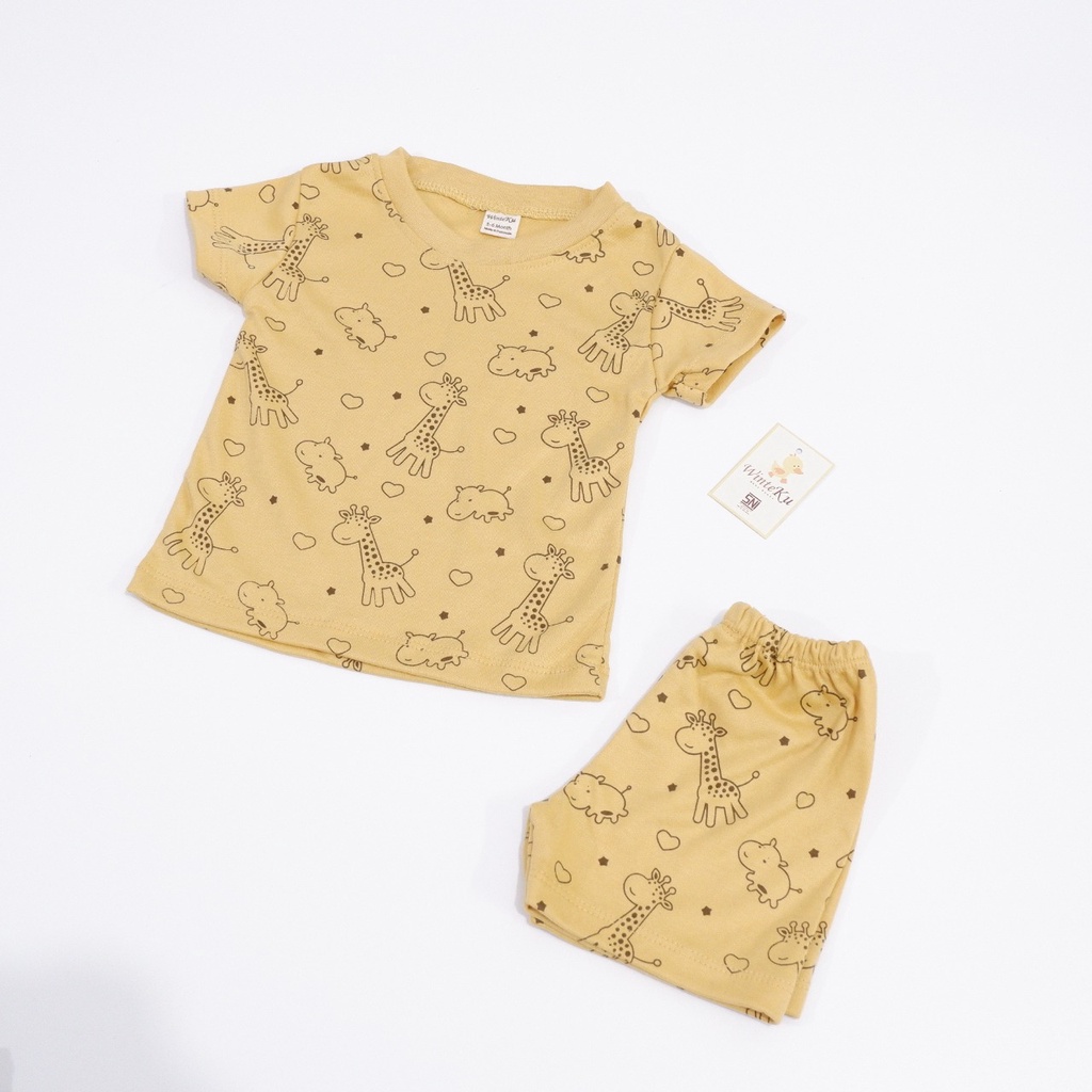 Setelan Piyama anak winteku T-shirt Winteku BOY- Setelan Oblong Panjang Oblong Pendek BOY Baju Anak Setelan 3 Bulan - 4 Tahun