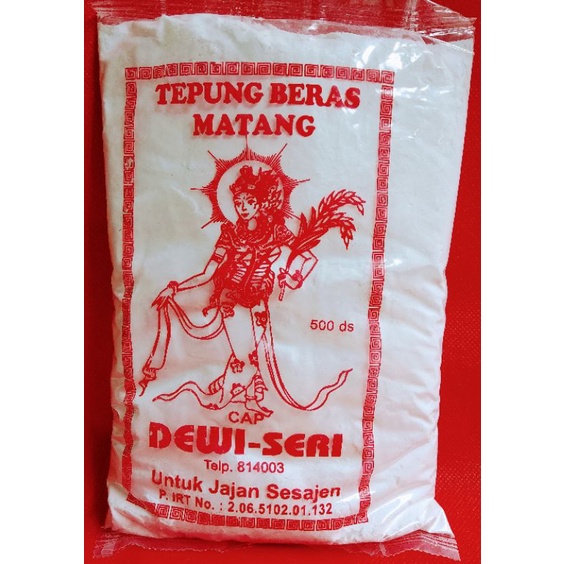 Tepung dewi seri ( Tepung Beras Matang ) ( Tepung jaje jadi ) ( Tepung Jaja Sesajen )