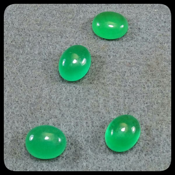 BATU AKIK PERMATA ZAMRUD ZAMBIA GRADE AAA HIJAU MULUS SUPER MURAH, BELUM TERMASUK RING / CINCIN
