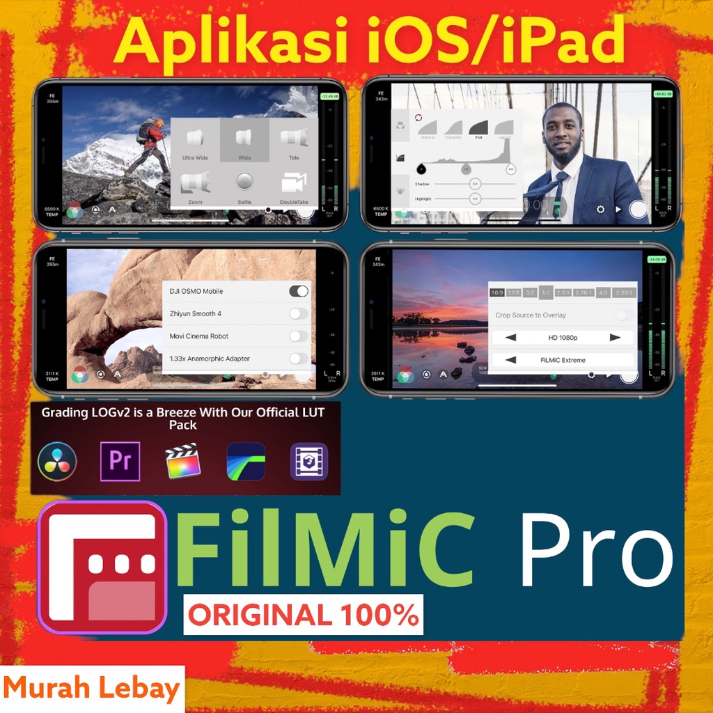 Paket FiLMiC Creator Bundle PRO PREMIUM for iOS &amp; Android with FilMic CineKit