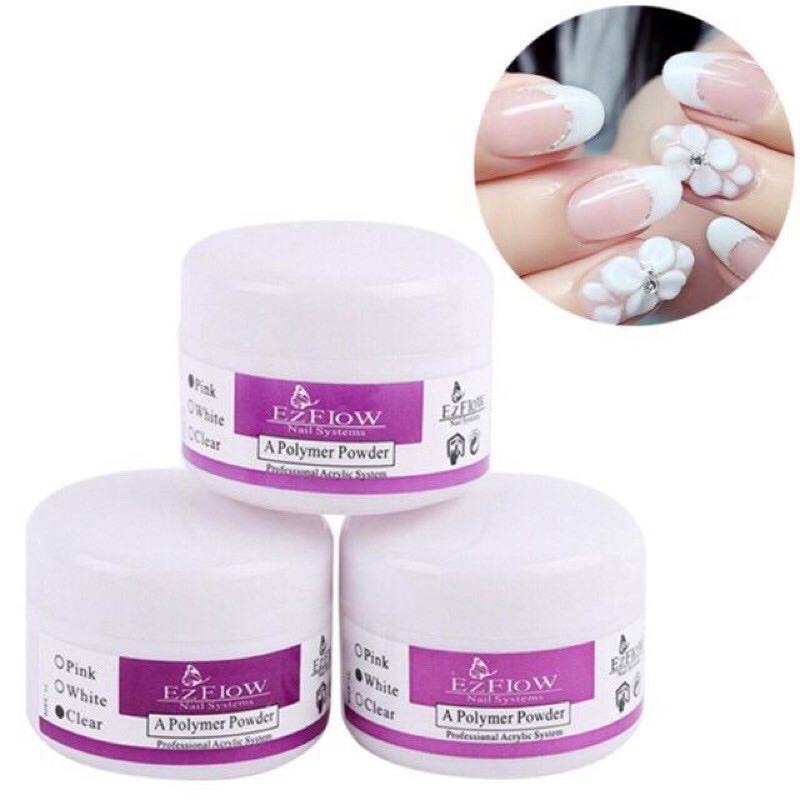 Akrilik Powder Bubuk EzFlow Nail Art / Ezflow Acrylic Powder for Nail Art Ez flow