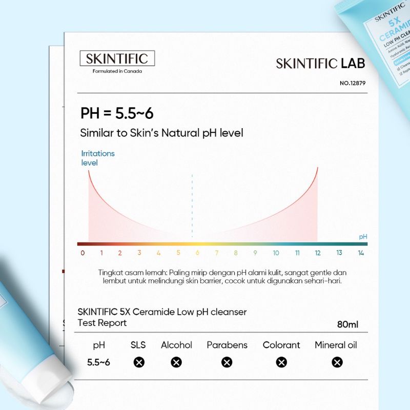 Skintific 5X Ceramide Barrier Repair Moisturize Gel / Low PH Cleanser / Barrier Serum / Shooting Toner / Serum Sunscreen