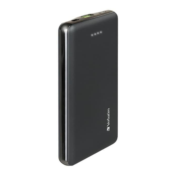 Verbatim Power Bank 8000mAh Li-polymer QC 3.0 Qualcomm Type C USB Dan Micro USB PowerBank Verbatim