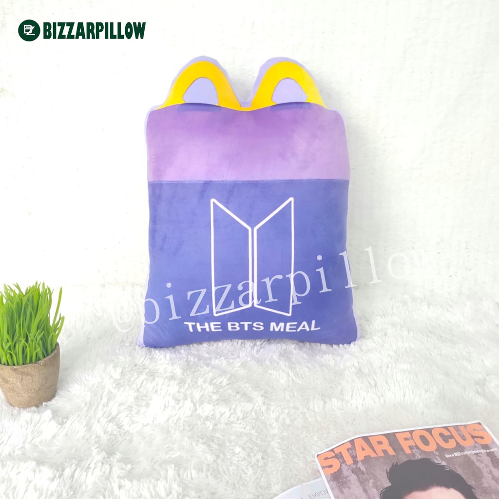 Bizzarpillow Bantal BTS ARMY Meal Special Edition BZ169