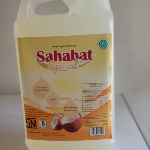 

Minyak Goreng kelapa 5 liter
