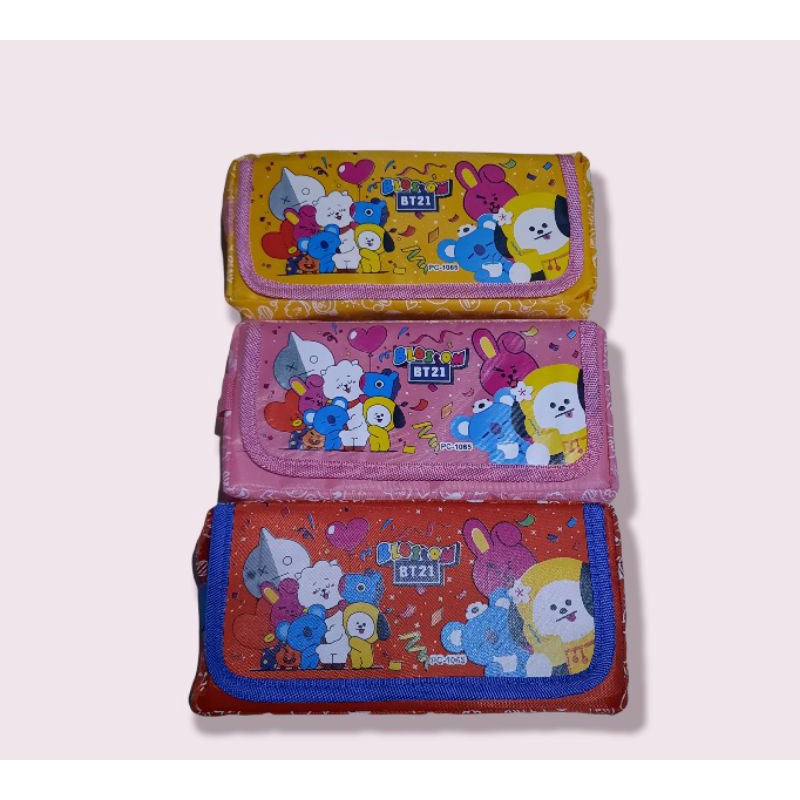 

Tepak pensil resleting bts21