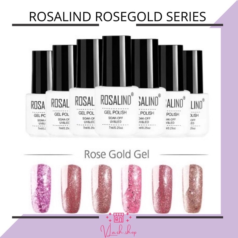 ROSALIND ROSE GOLD GLITTER SERIES