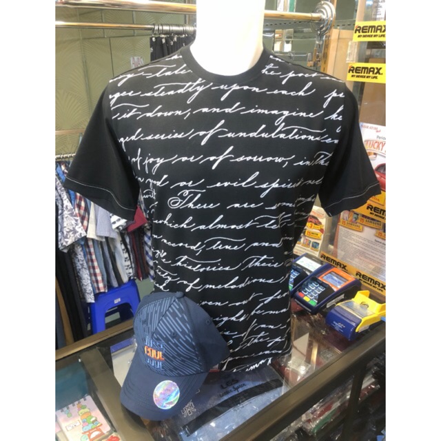 SALE KAOS LGS JOHNWIN FASHION DENIM Black