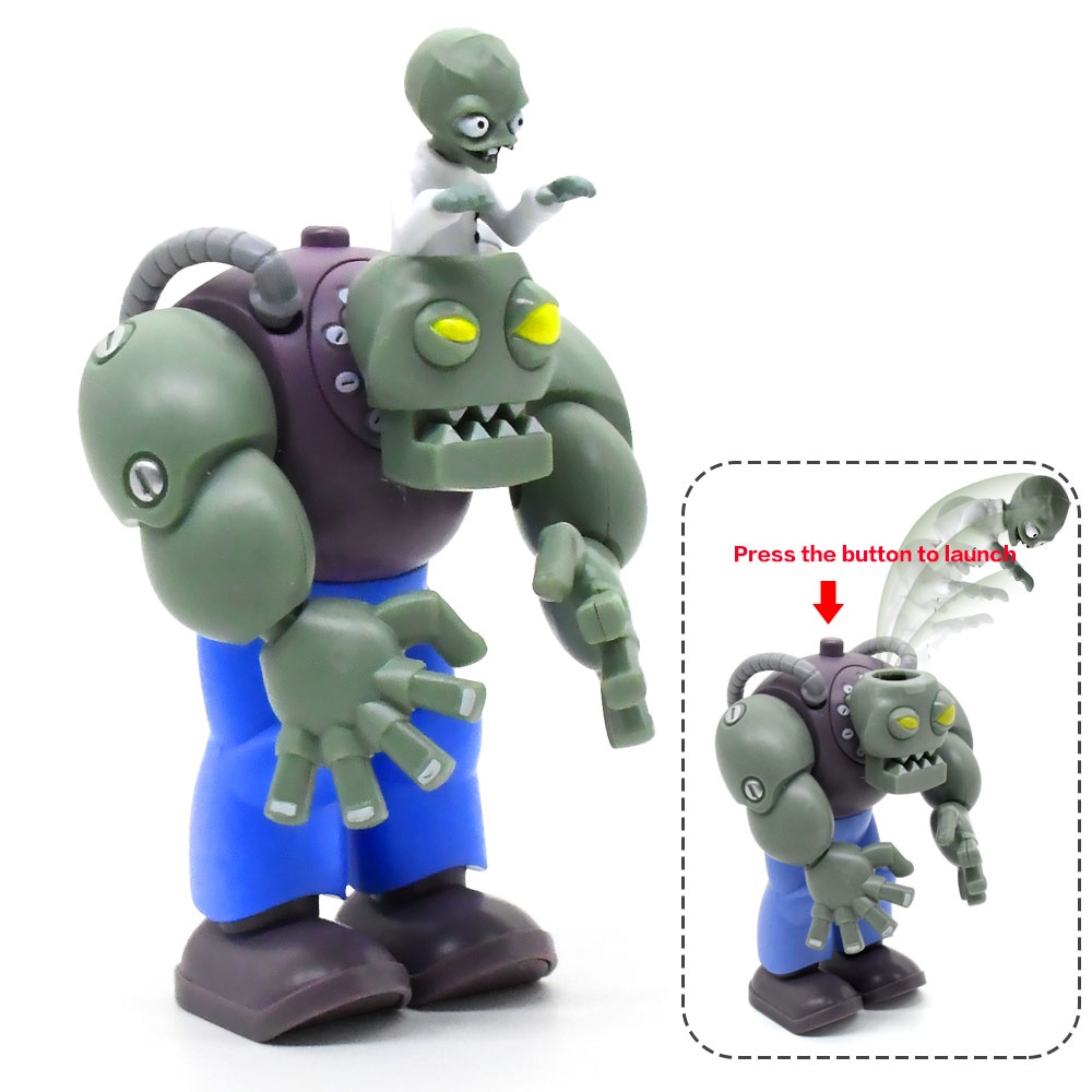 1pc Mainan Action Figure Model Plant Pirate Peashooter gatling pea shooter Zombie boss Untuk Anak Laki-Laki