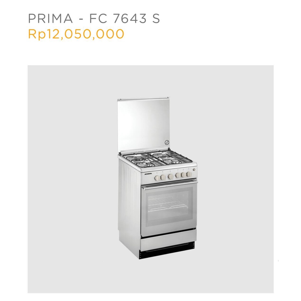 MODENA FC 7643 S FREESTANDING COOKER 60 CM / FC7643S