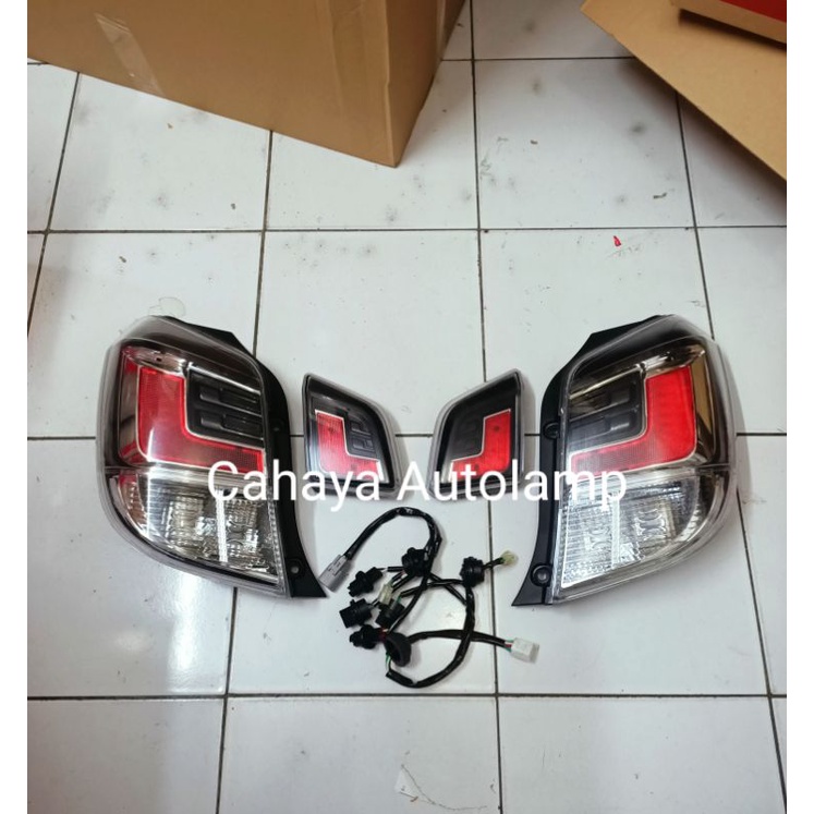 Stop Lamp Assy Agya New 2021 facelift + Reflector bagasi + Kabel soket set